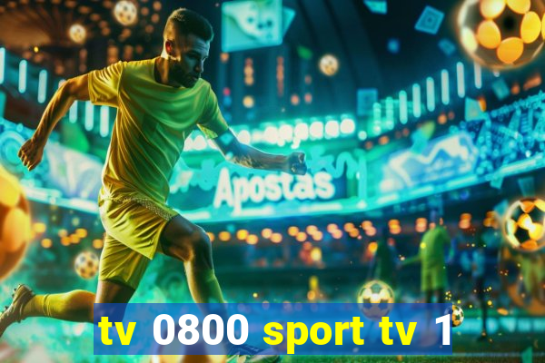 tv 0800 sport tv 1